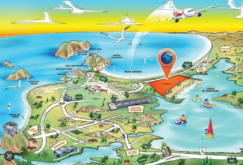 Golden Lake Resort - Apart Hotel - Arraial Do Cabo Ngoại thất bức ảnh